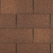 Asfaltový šindel Rectangular - samolepící - 0,333 x 1 m, podzimní hnědá