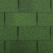  Asfaltový šindel Rectangular - 0,333 x 1 m, zelená