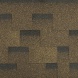 Asfaltový šindel Irregular - samolepící - 0,317 x 1 m, hnědá
