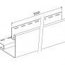 Rohový profil WOOD SIDING SV-12