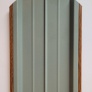 Plechová plotovka Sicuro - Dřevo dekor - jednostranná
