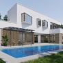 Hliníková pergola Vilste 4,35 x 3,04 x 2,46 m
