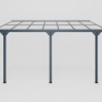 Hliníková pergola Vilste 4,35 x 3,04 x 2,46 m