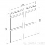 Fasádní obklad - lamela WOOD SIDING SV-05 - 58 dub winchester /3,00 M