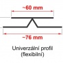 Univerzální profil flexibilní Profi ASA