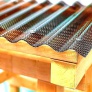 Polykarbonátová vlnitá deska Palram WBH STRONG - bronz 2000 x 1045 mm