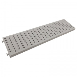 Bazénová mříž pro žlab Dacota – šedá (130 x 500 x 20 mm)