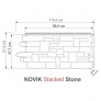 Fasádny obklad NOVIK STACKED STONE Fasádny obklad NOVIK STACKED STONE