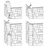 Vnější roh 1-dílný NOVIK Stacked Stone SK201 - 310 Sand