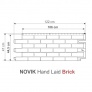 Fasádny obklad NOVIK HAND LAID BRICK HL100 - 110 Red Blend