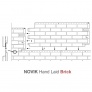 Fasádny obklad NOVIK HAND LAID BRICK HL100 - 110 Red Blend