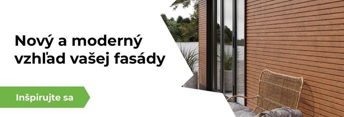 Nový a moderný vzhľad vašej fasády
